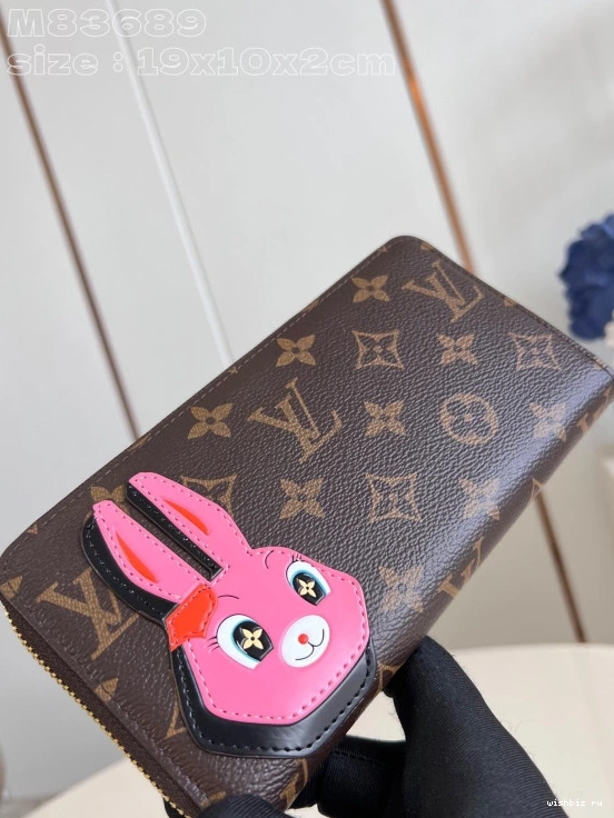 WIS ZIPPY VUITTON cm LOUIS WALLET-10*20*2 1106